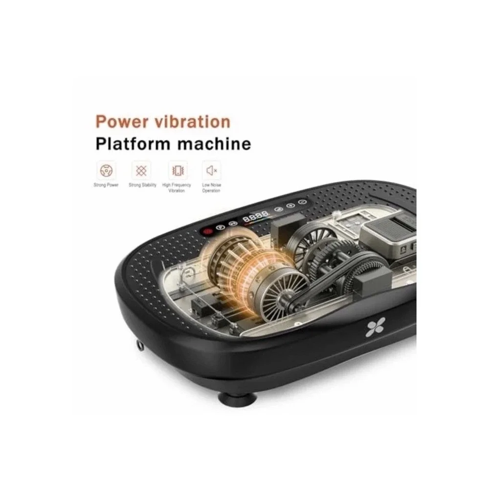 Body Vibration Machine Plate Platform Massager Fitness Slim with Bluetooth
